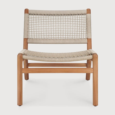 Ethnicraft Jack Woven Outdoor Lounge Chair