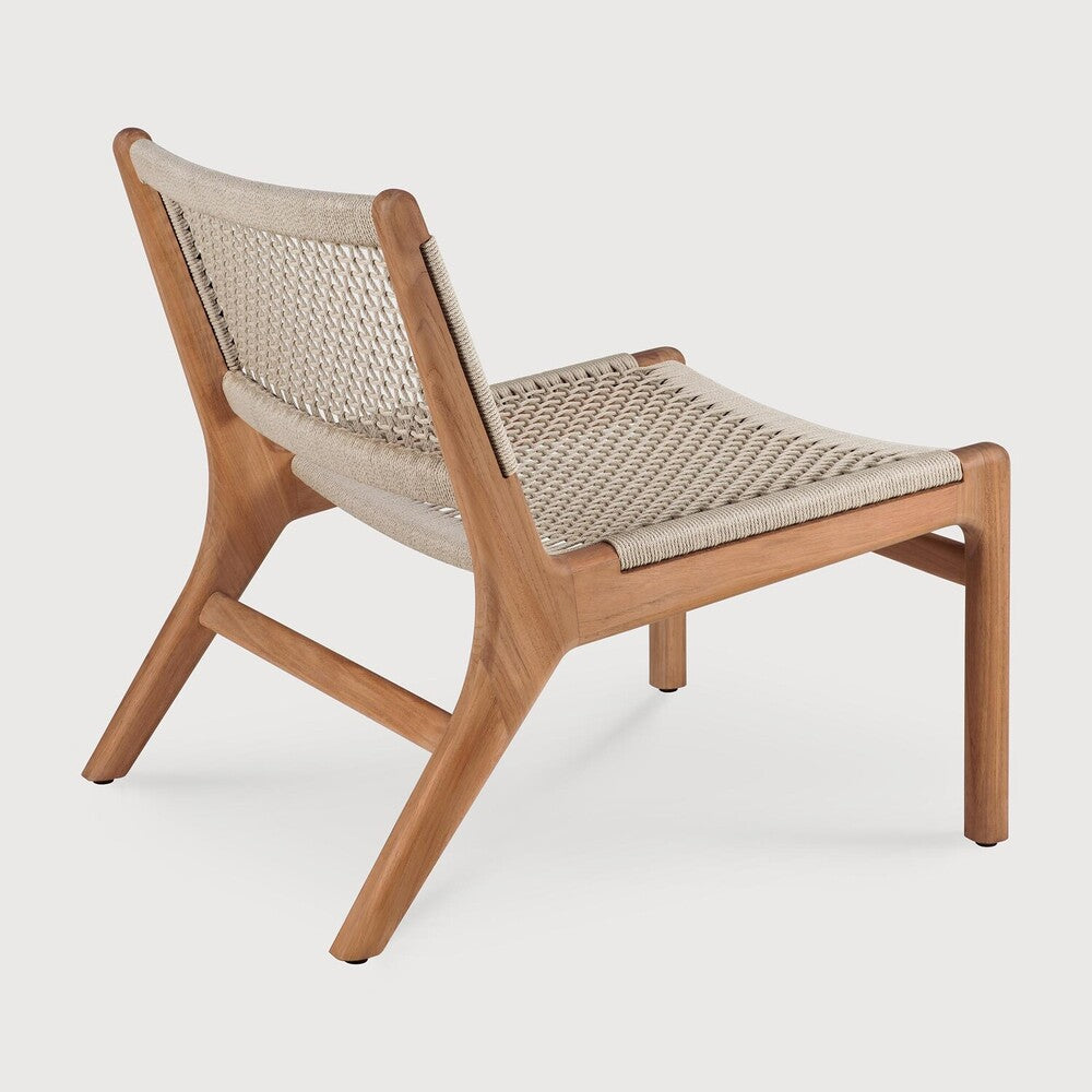 Ethnicraft Jack Woven Outdoor Lounge Chair