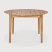 Ethnicraft Bok Round Outdoor Dining Table - Teak