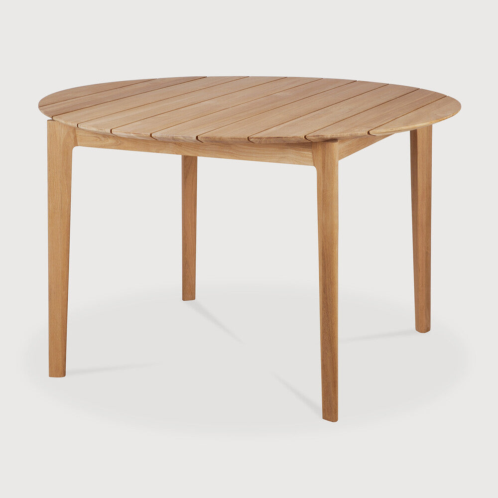Ethnicraft Bok Round Outdoor Dining Table - Teak
