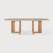 Ethnicraft Trestle Outdoor Dining Table