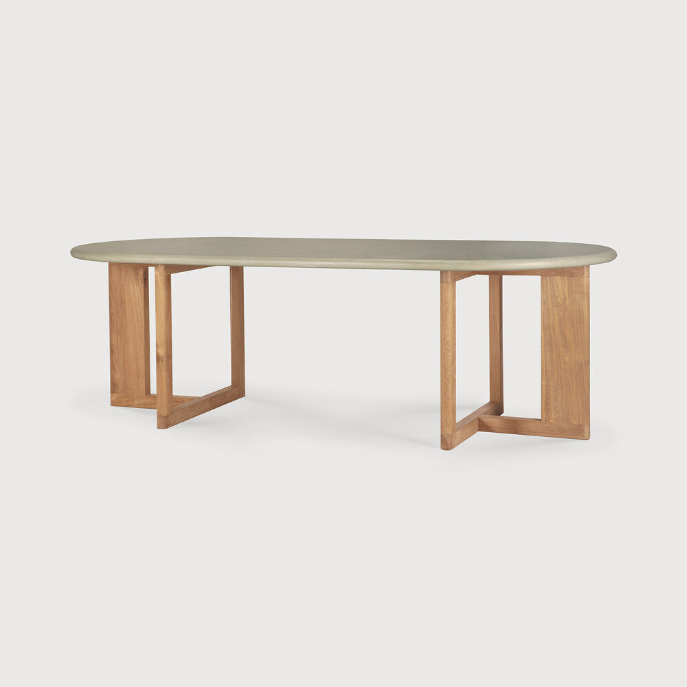 Ethnicraft Trestle Outdoor Dining Table