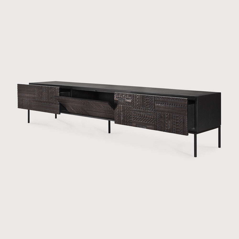 Ethnicraft Tabwa 2-Drawer TV Cupboard