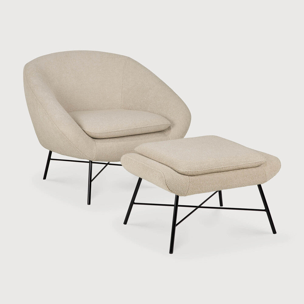 Ethnicraft Barrow Footstool