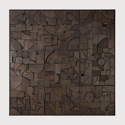 Ethnicraft Bricks Wall Art I