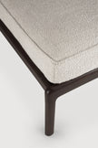 Ethnicraft Jack Mahogany Dark Brown Footstool