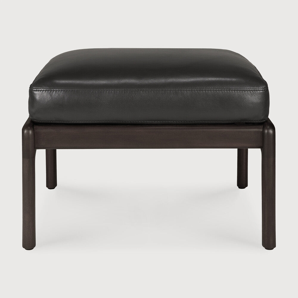 Ethnicraft Jack Mahogany Dark Brown Footstool