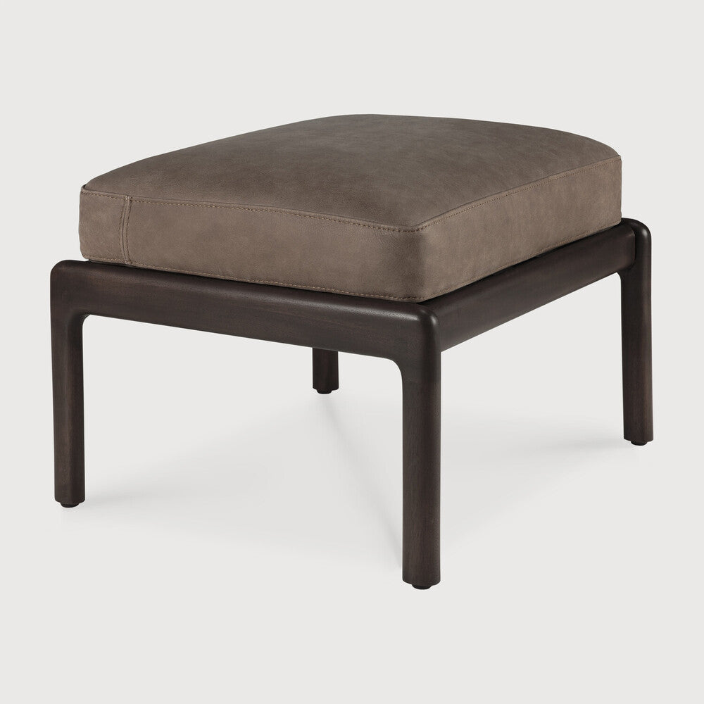 Ethnicraft Jack Mahogany Dark Brown Footstool
