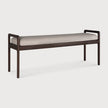 Ethnicraft Jack Mahogany Dark Brown Bench