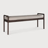 Ethnicraft Jack Mahogany Dark Brown Bench