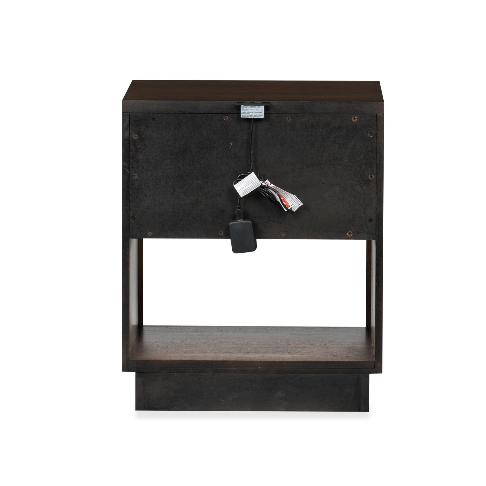 Magnussen Home Selena Brown Open Nightstand