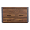 Magnussen Home Jensen Tavern Brown Double Drawer Dresser