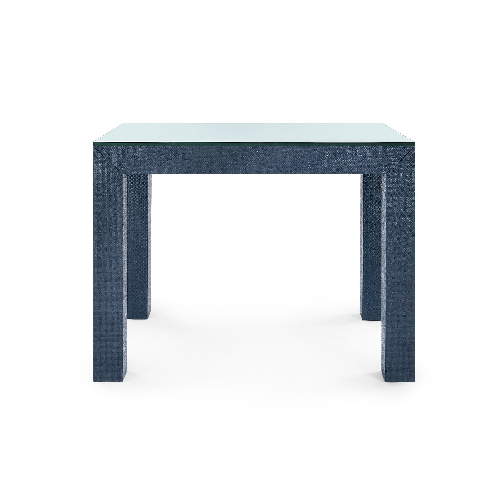 Villa & House Parsons Side Table with Glass Top