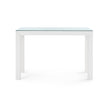 Villa & House Parsons Console Table with Glass Top