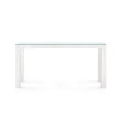 Villa & House Parsons Large Console with Glass Top