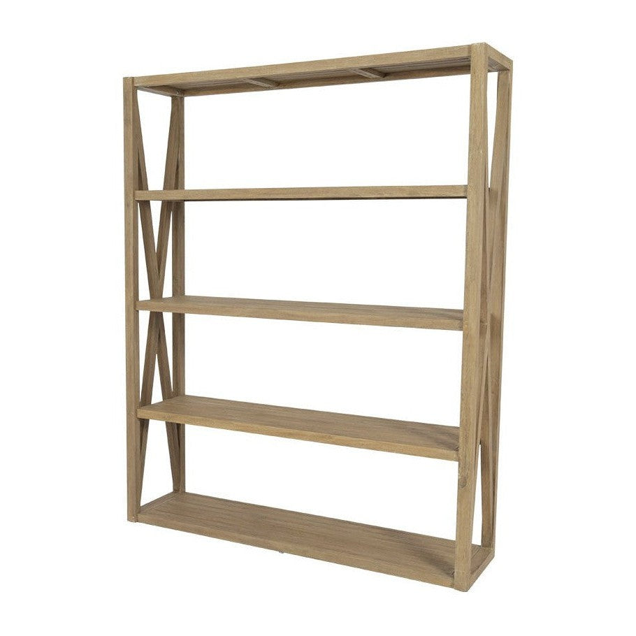 Sunset West Coastal Teak X Bookcase