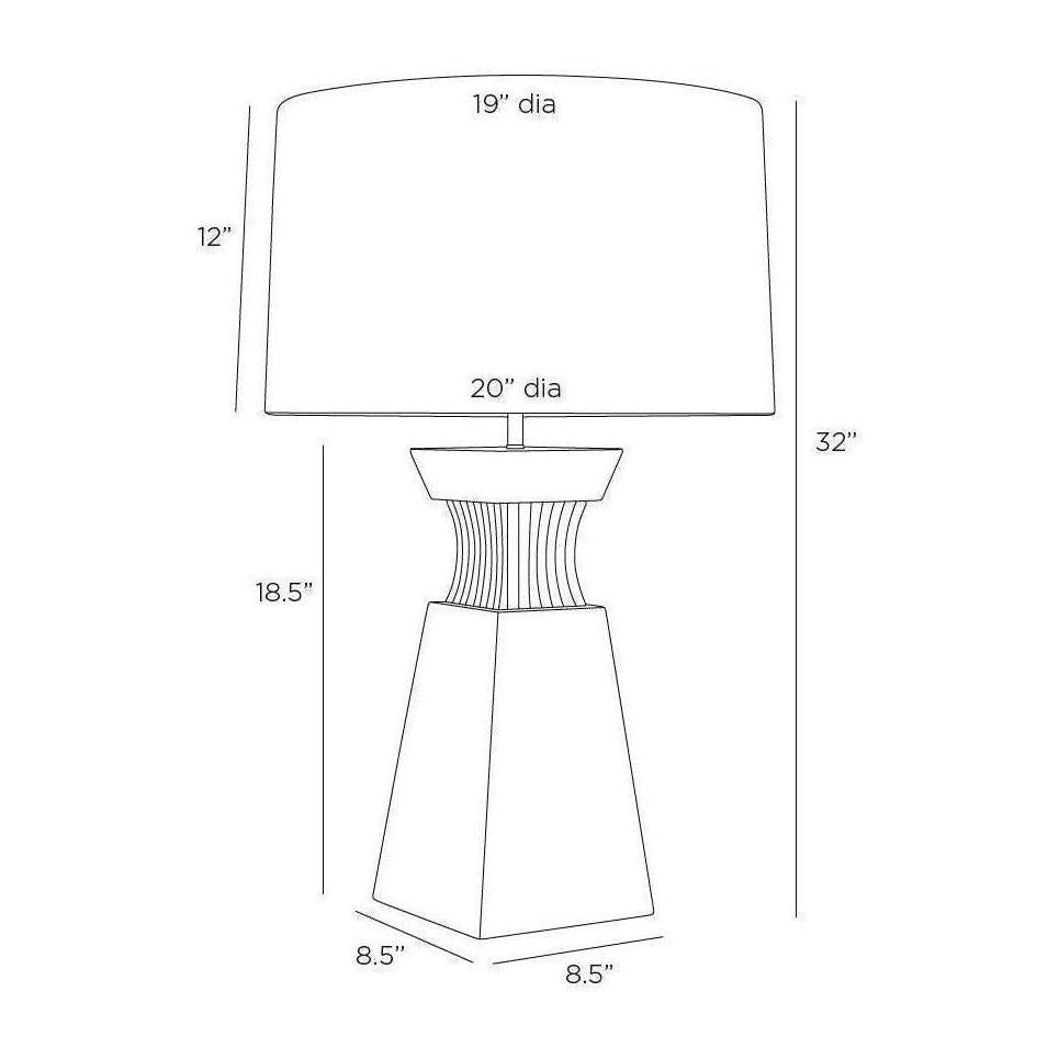 Arteriors Dynasty Lamp