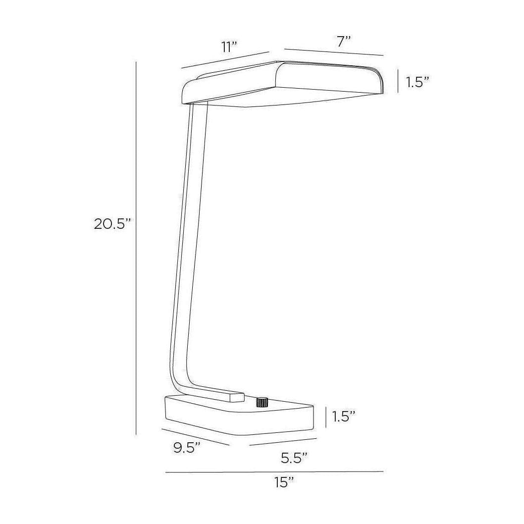 Arteriors Genevieve Desk Lamp