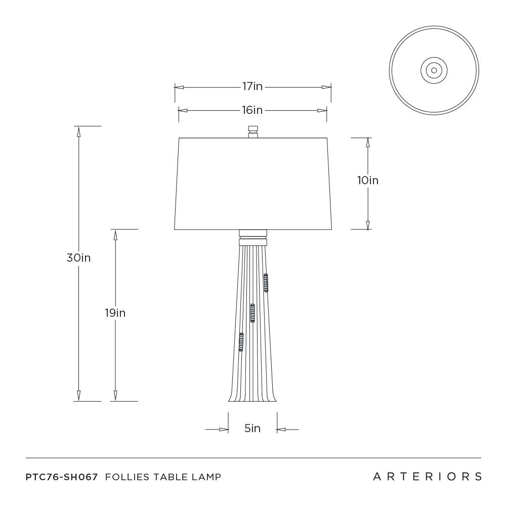 Arteriors Follies Table Lamp