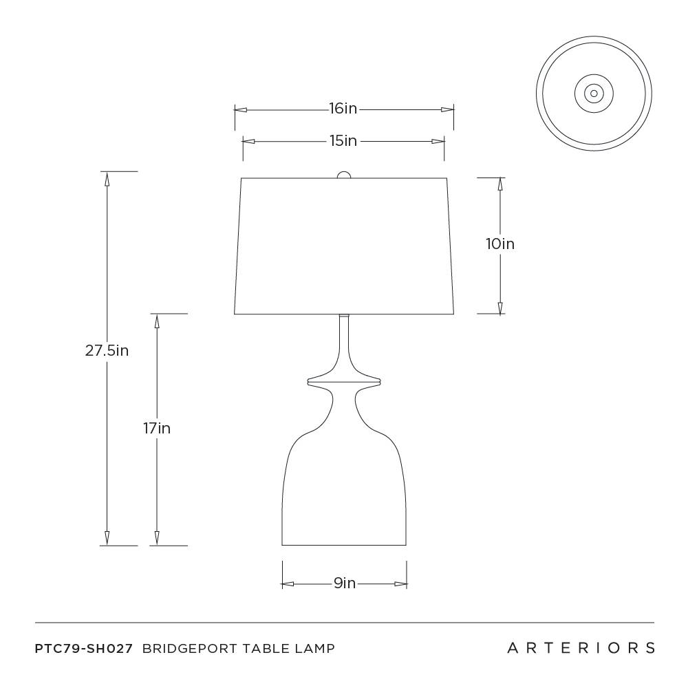 Arteriors Bridgeport Table Lamp