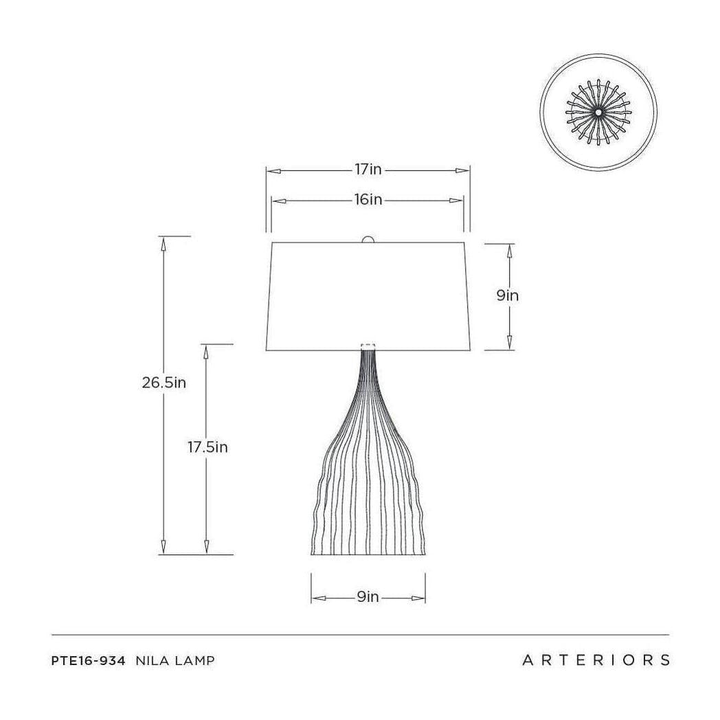 Arteriors Nyla Lamp