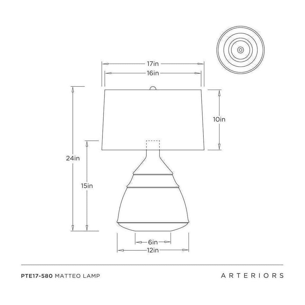 Arteriors Matteo Lamp