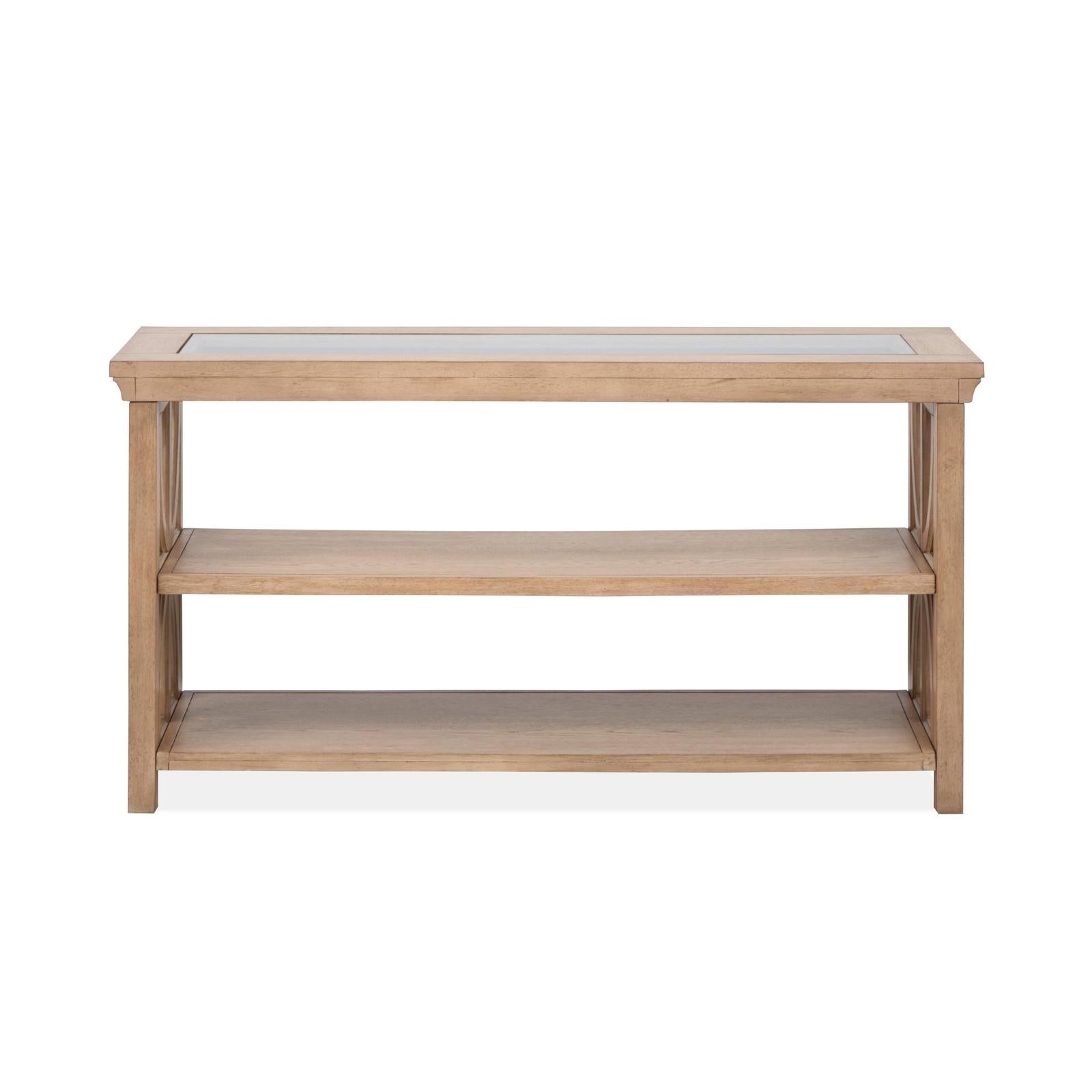 Magnussen Home Coventry Honey Wheat Rectangular Sofa Table