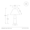 Arteriors Duoro Table Lamp
