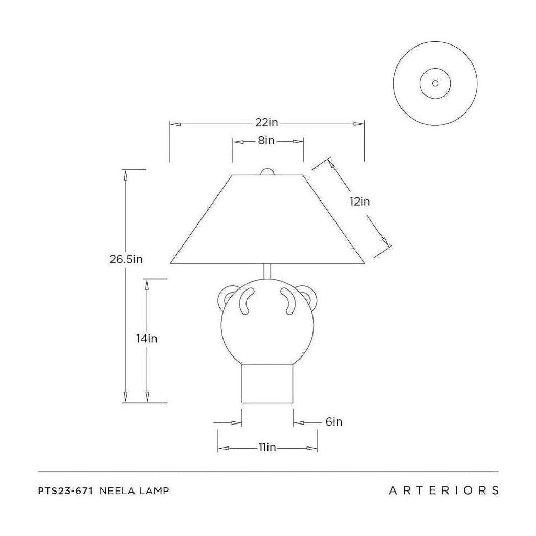 Arteriors Neela Lamp