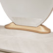 Michael Amini St. Charles Vanity Desk & Mirror - Dove Gray