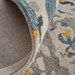 Feizy Everley 8644F Modern Abstract in Gray/Yellow/Blue