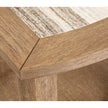 Magnussen Home Bradford Riverbed Beige Rectangular End Table
