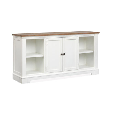 Magnussen Home Kingston Whisper White & Cerused Nutmeg Credenza