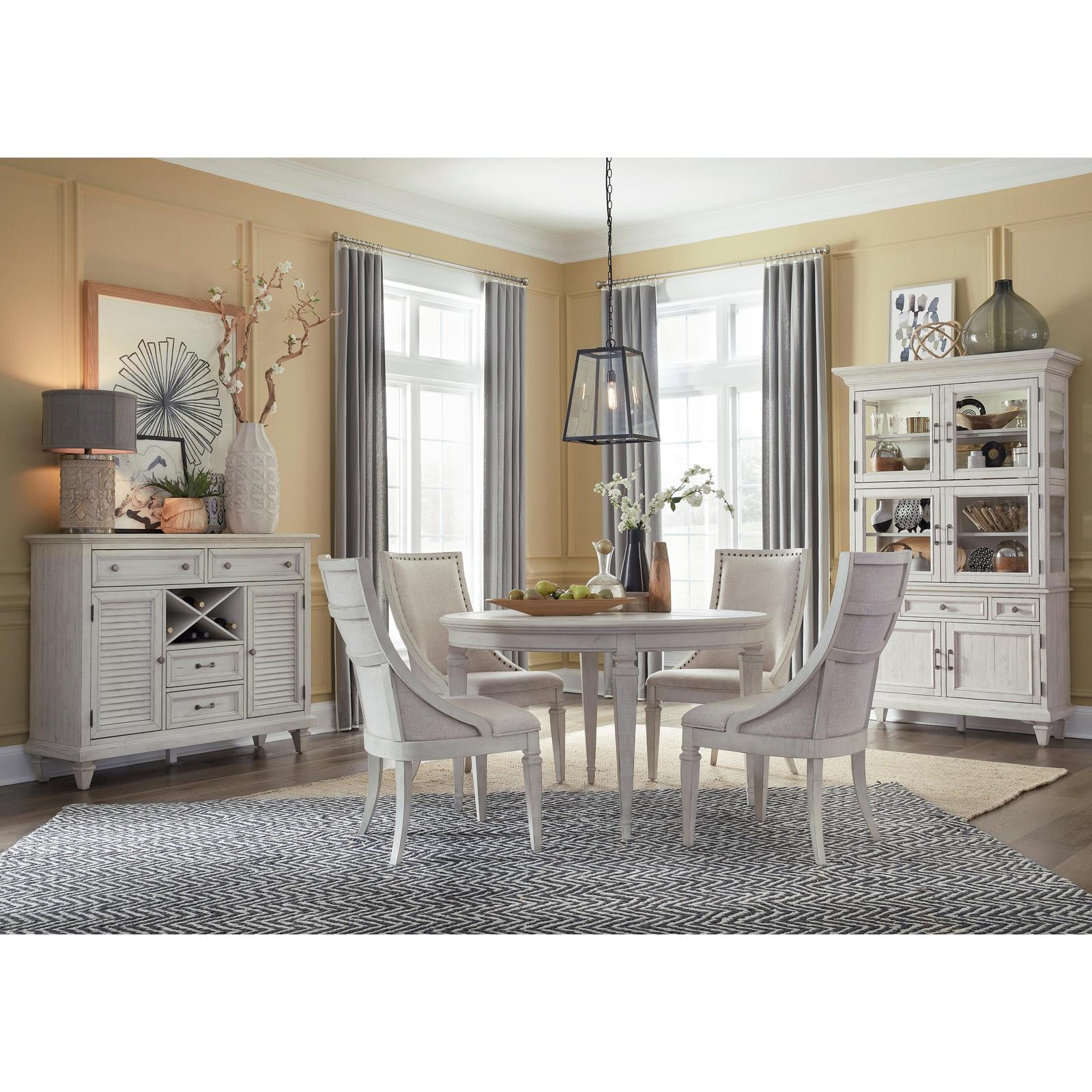 Magnussen Home Newport Alabaster Server
