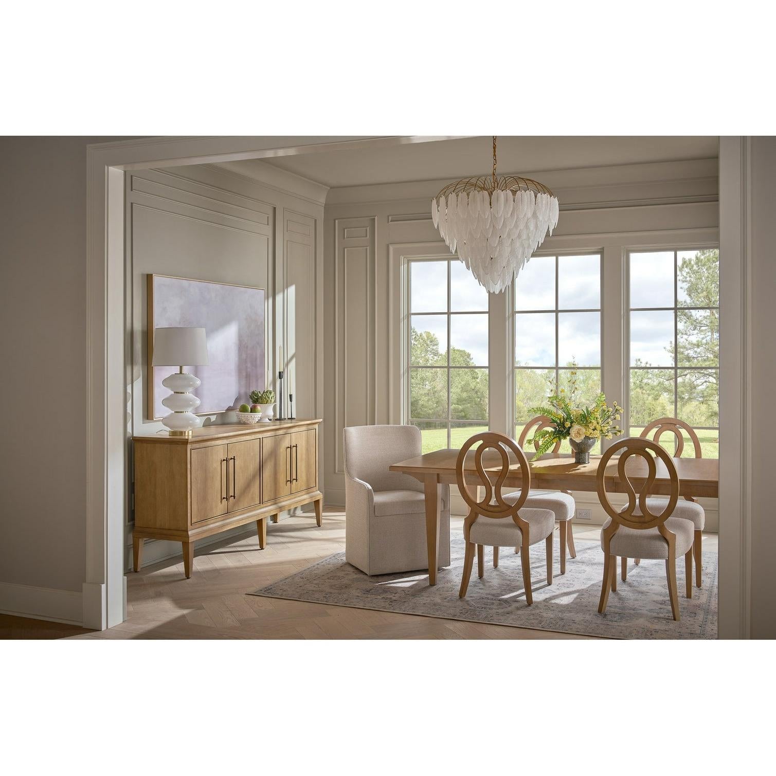Universal Furniture Birchaven Brindle Dining Table