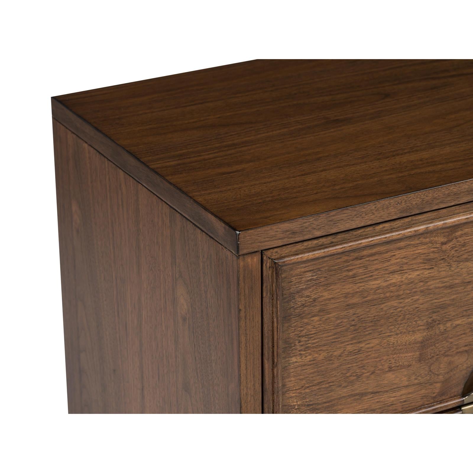 Magnussen Home Selena Brown Drawer Nightstand