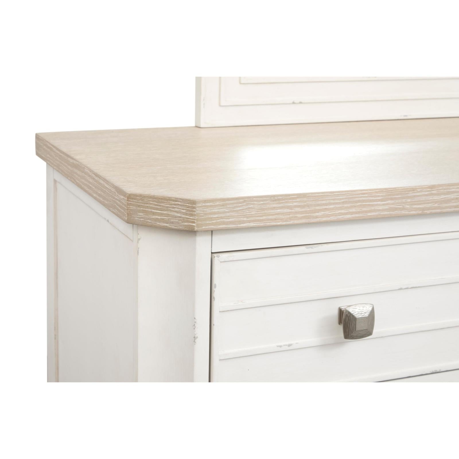Salt Life Home Echo Isles Sea Pearl and Driftwood Double Drawer Dresser