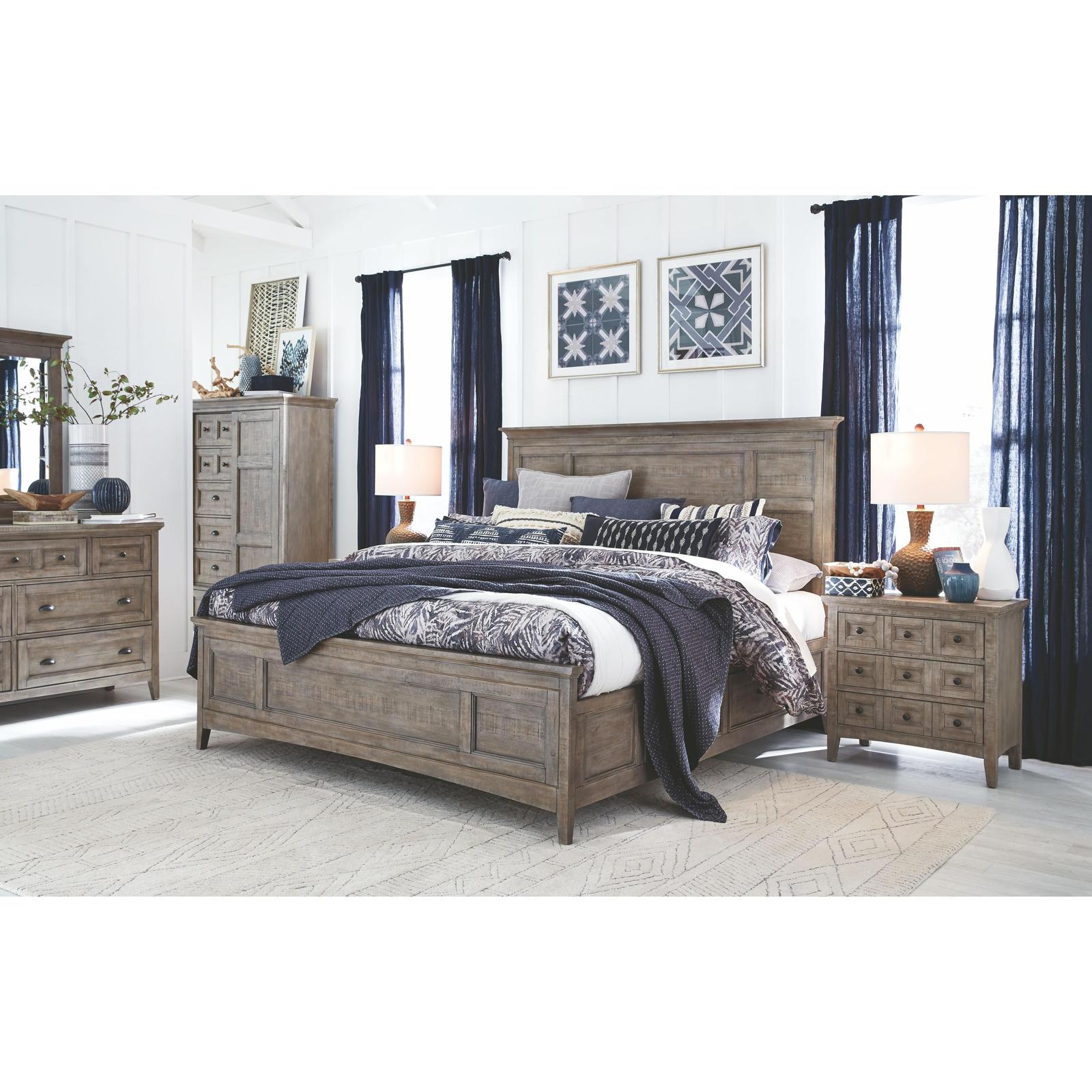 Magnussen Home Paxton Place Dovetail Grey Drawer Nightstand