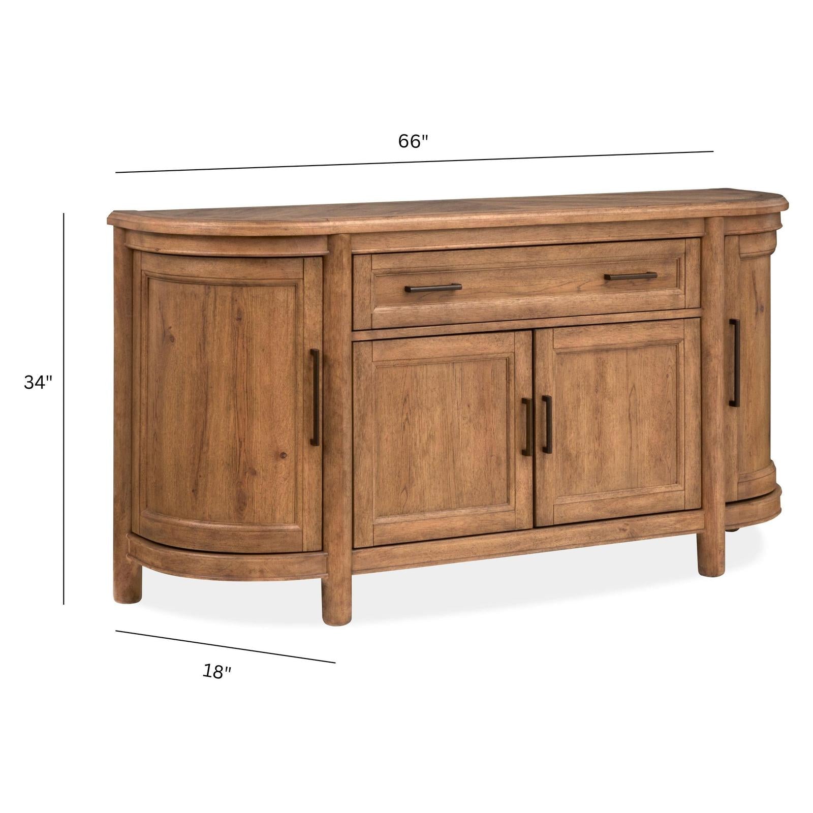 Magnussen Home Woodward Dark Clove Sideboard