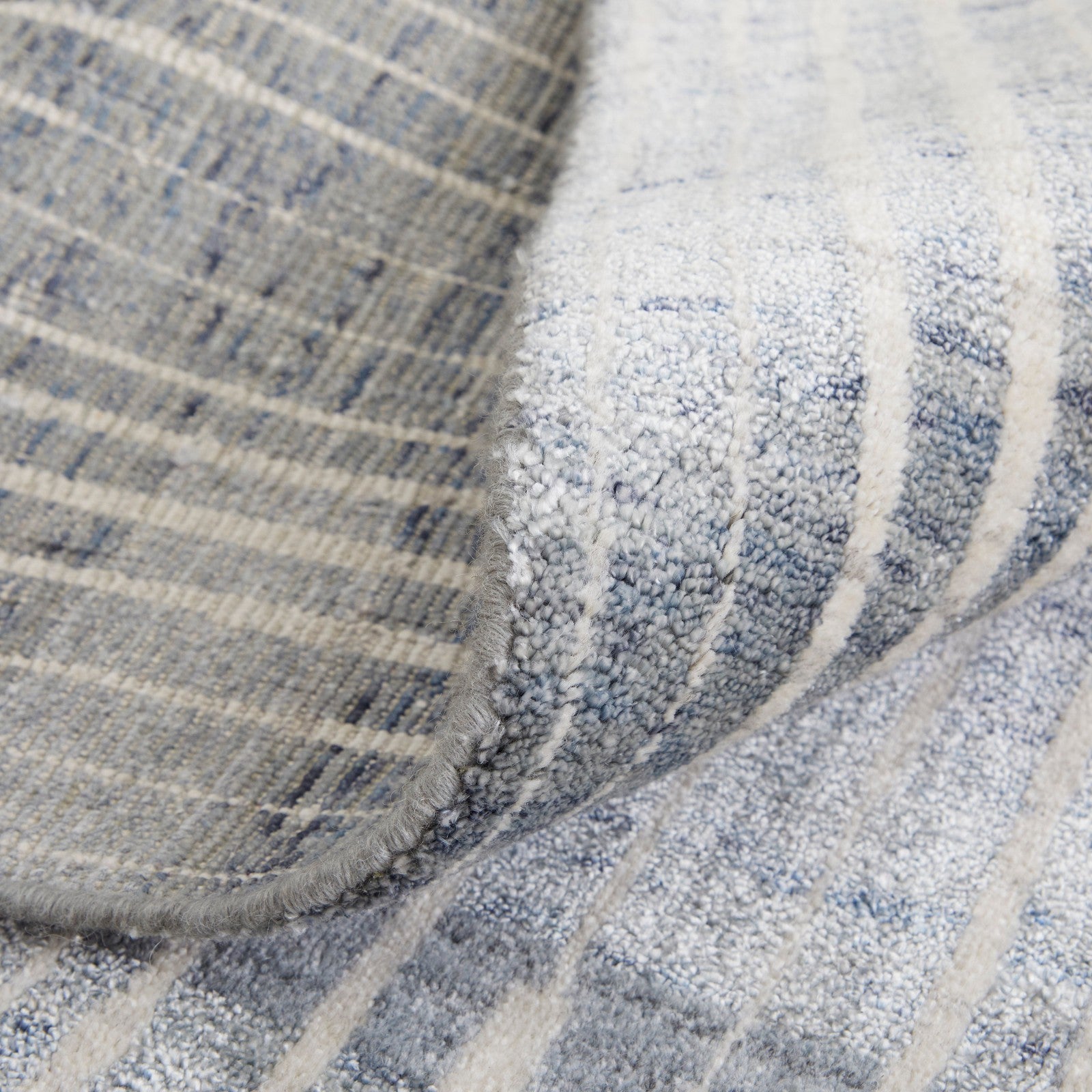 Feizy Eastfield 69AHF Modern Abstract in Blue/Ivory/Gray