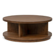 Magnussen Home Oswald Brown Round Cocktail Table
