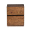 Magnussen Home Newton Cinnamon Square End Table