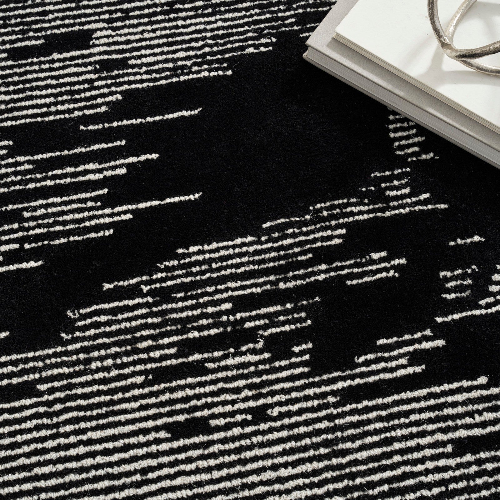 Nourison Rugs Michael Amini Ma30 Star SMR02 Modern Indoor Rug