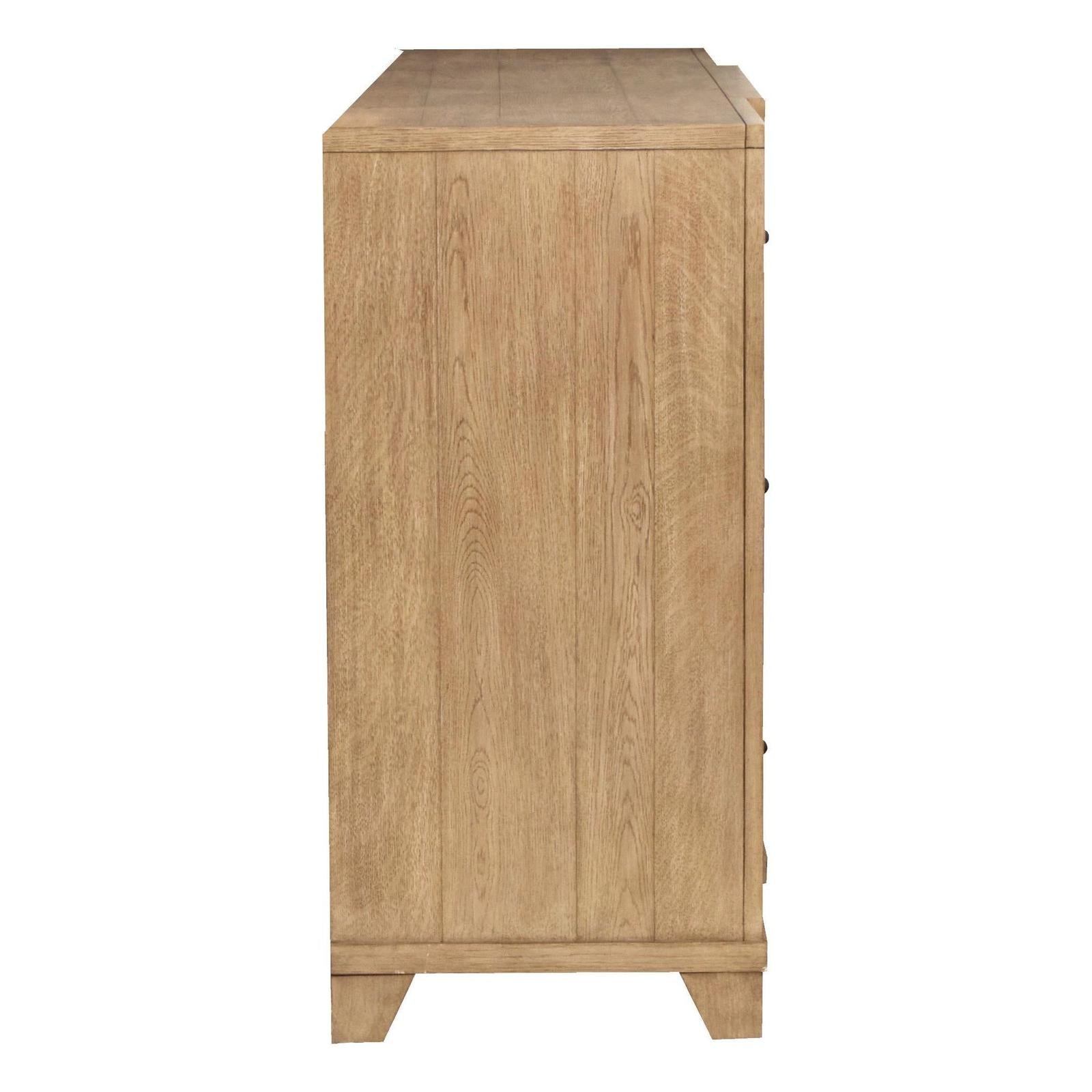Magnussen Home Coventry Honey Wheat Drawer Dresser
