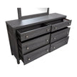 Magnussen Home Merrifield Raisin Black Double Drawer Dresser