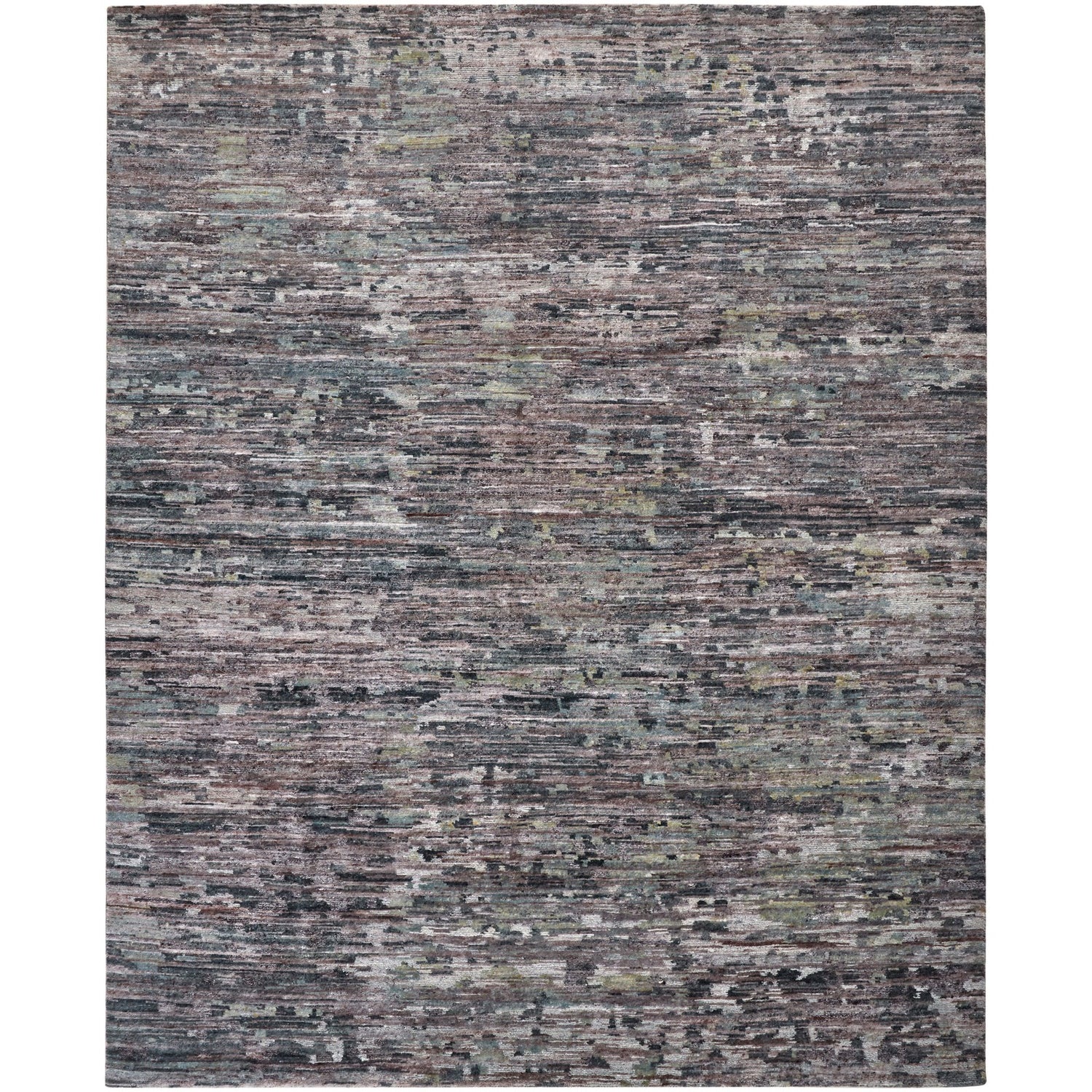 Feizy Conroe 6823F Modern Abstract in Blue/Gray