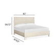 Magnussen Home Lorelei Misty Cloud Panel Bed