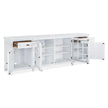 Magnussen Home Heron Cove Chalk White Console