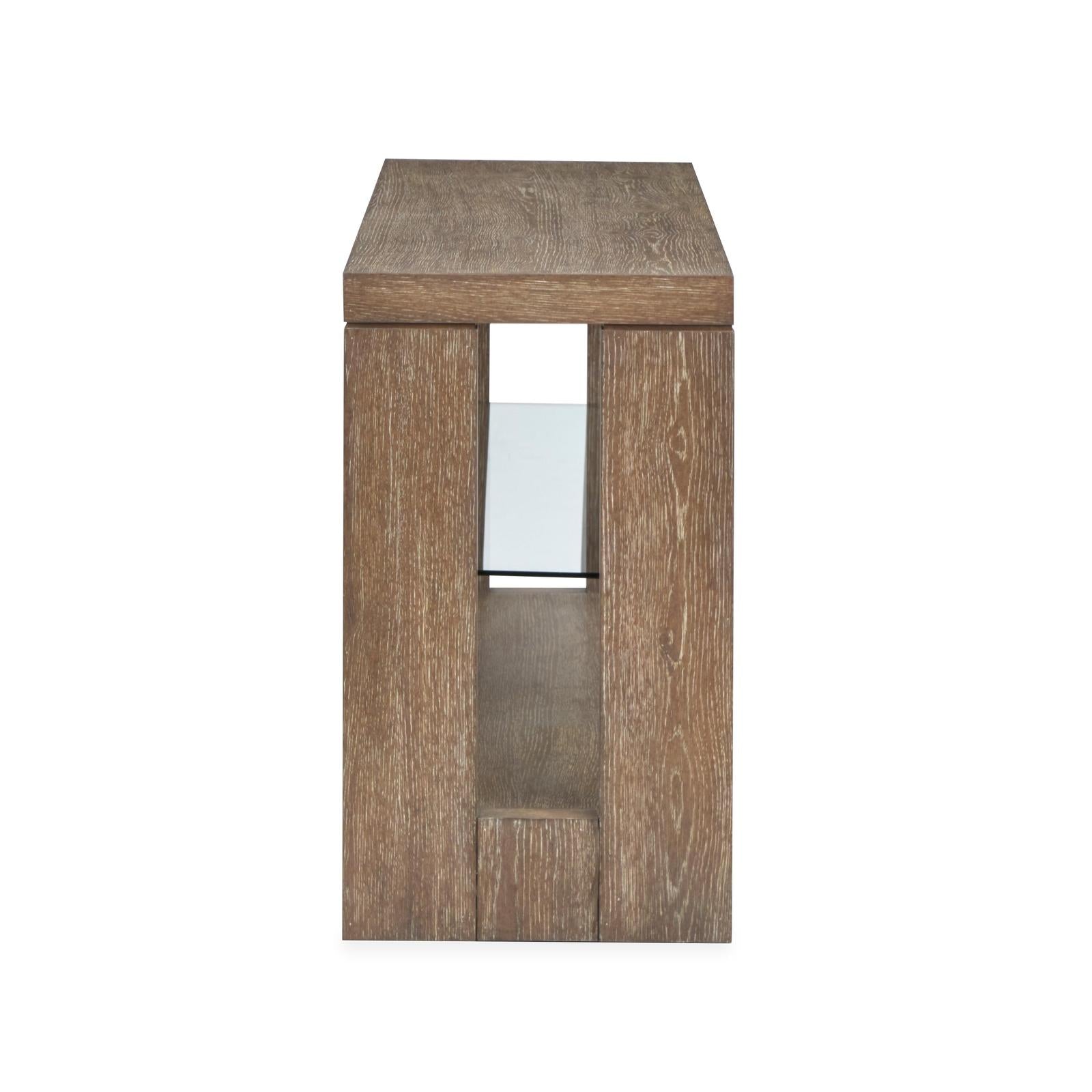 Magnussen Home Conway Spiced Brown Console Sofa Table