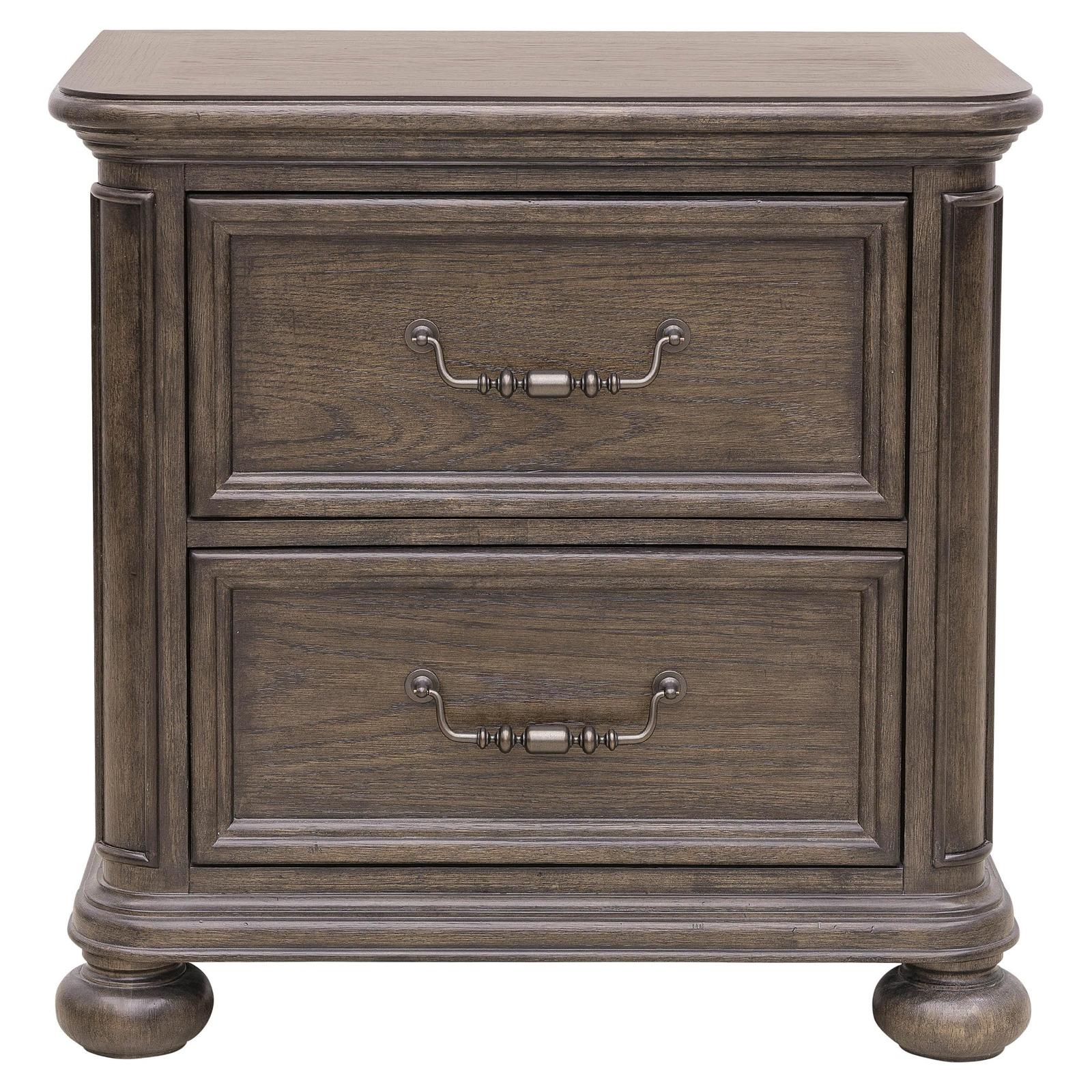 Pulaski Furniture Saddle Creek Timber Brown Drawer Nightstand